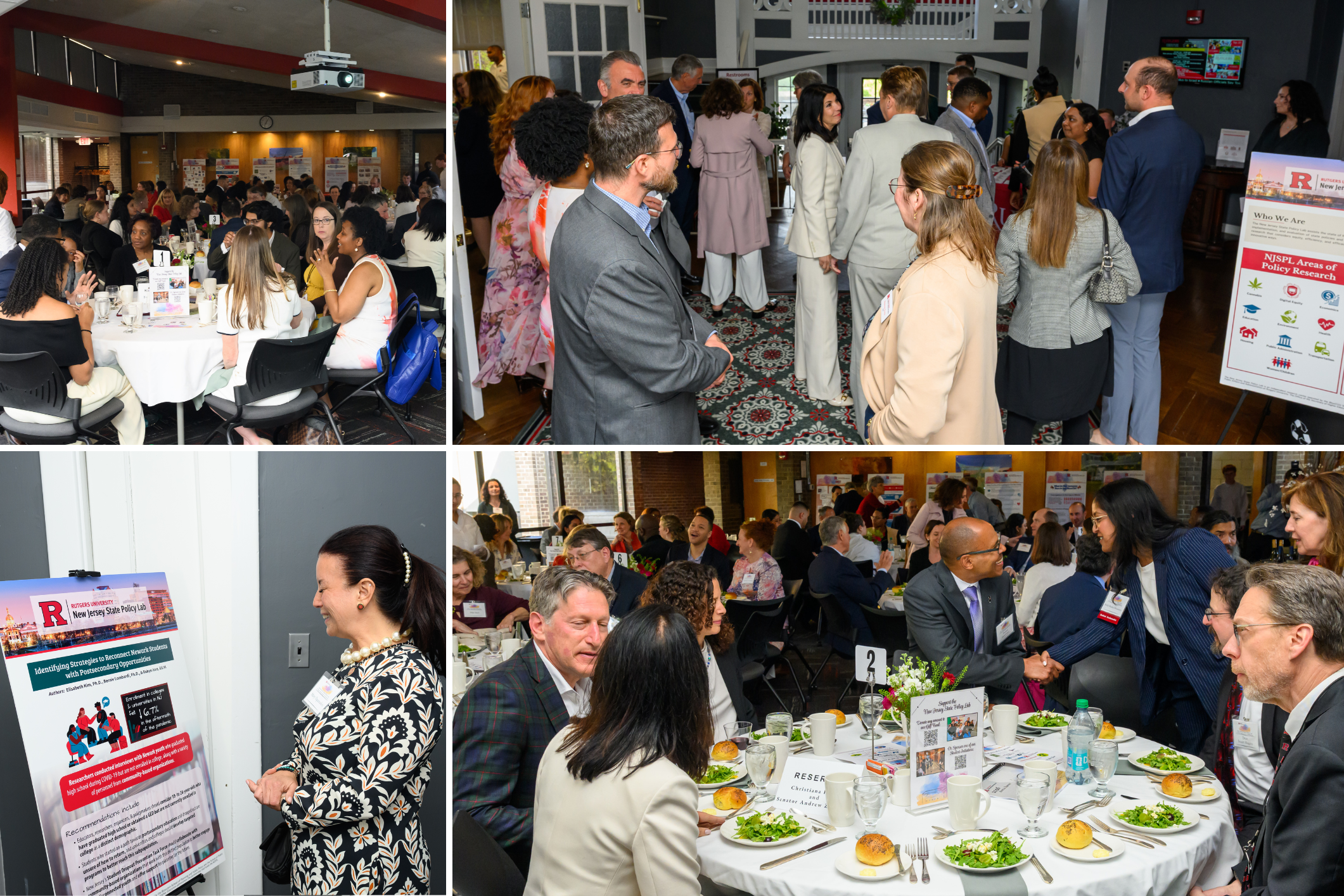 New Jersey State Policy Lab 5th Anniversary Celebration Collage